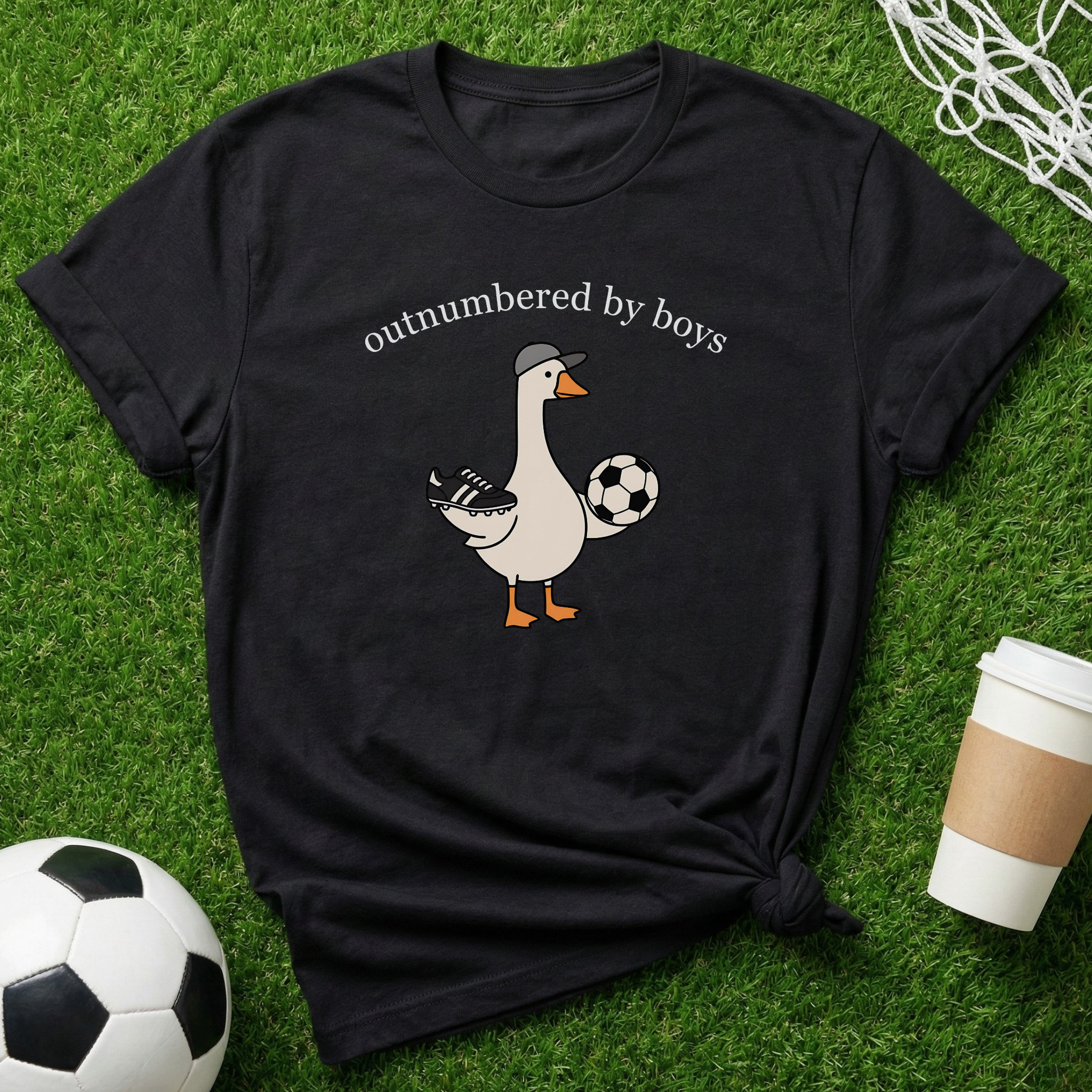 Outnumbered by boys T-Shirt