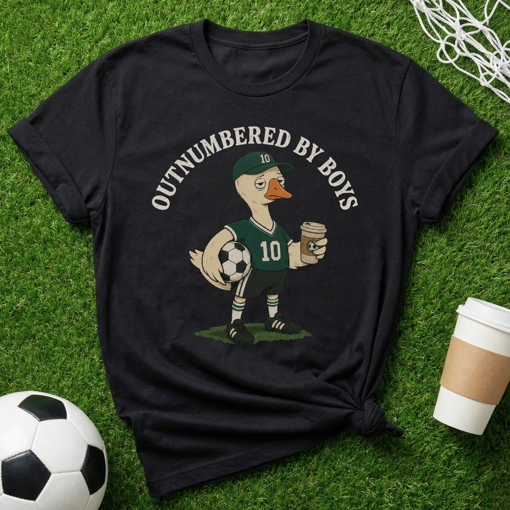Outnumbered by Boys T-Shirt