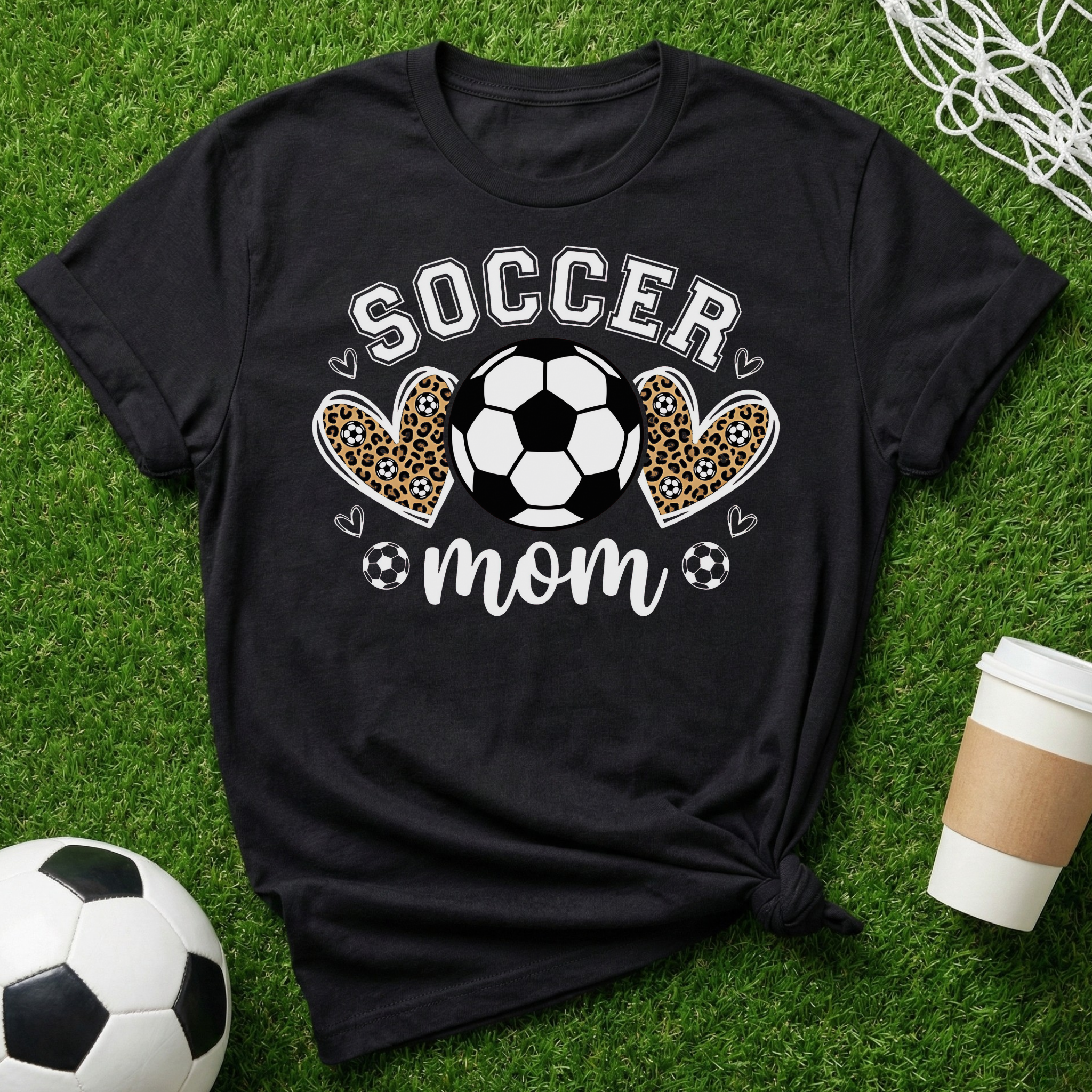 Soccer Mom Leopard T-Shirt