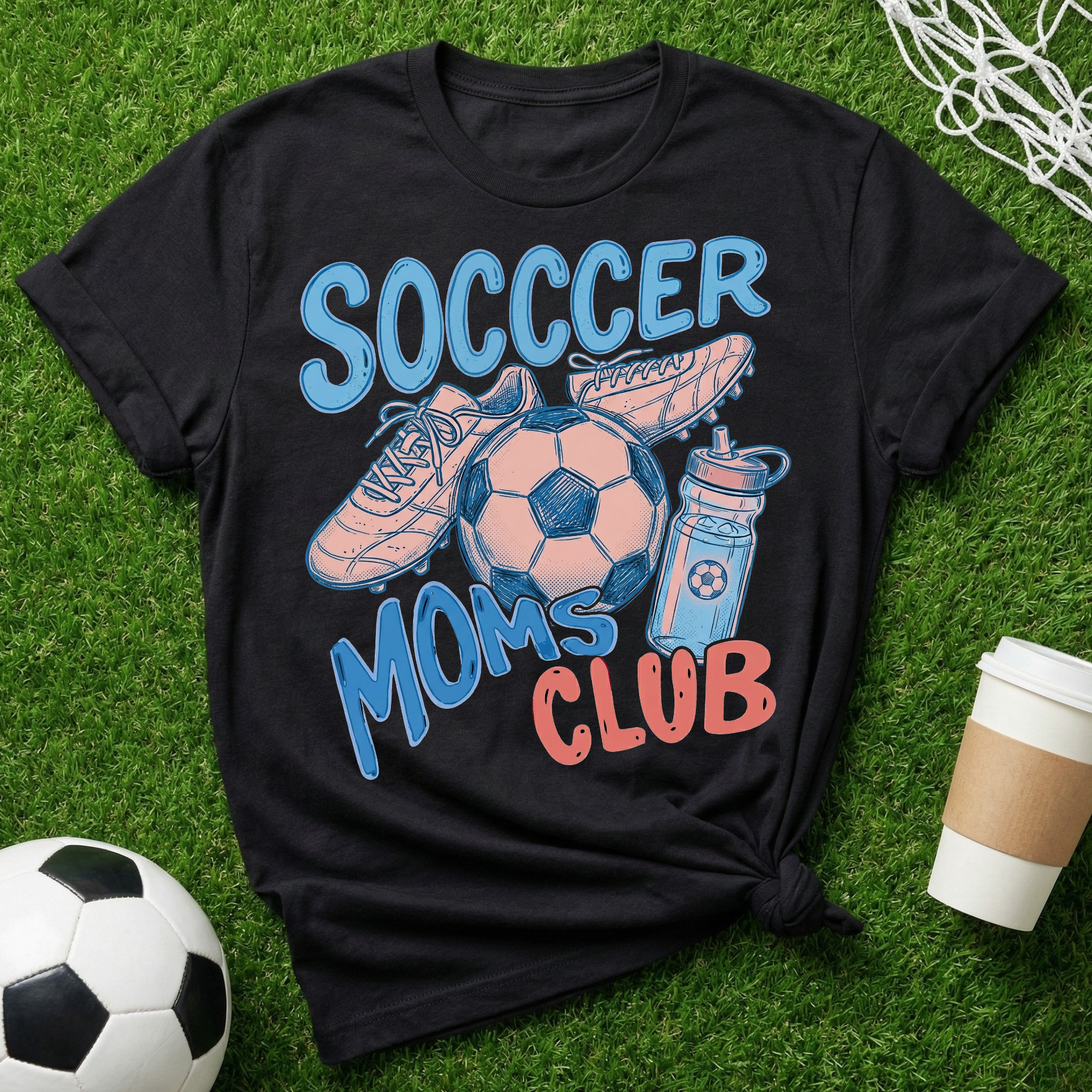 Soccer Moms Club T-Shirt