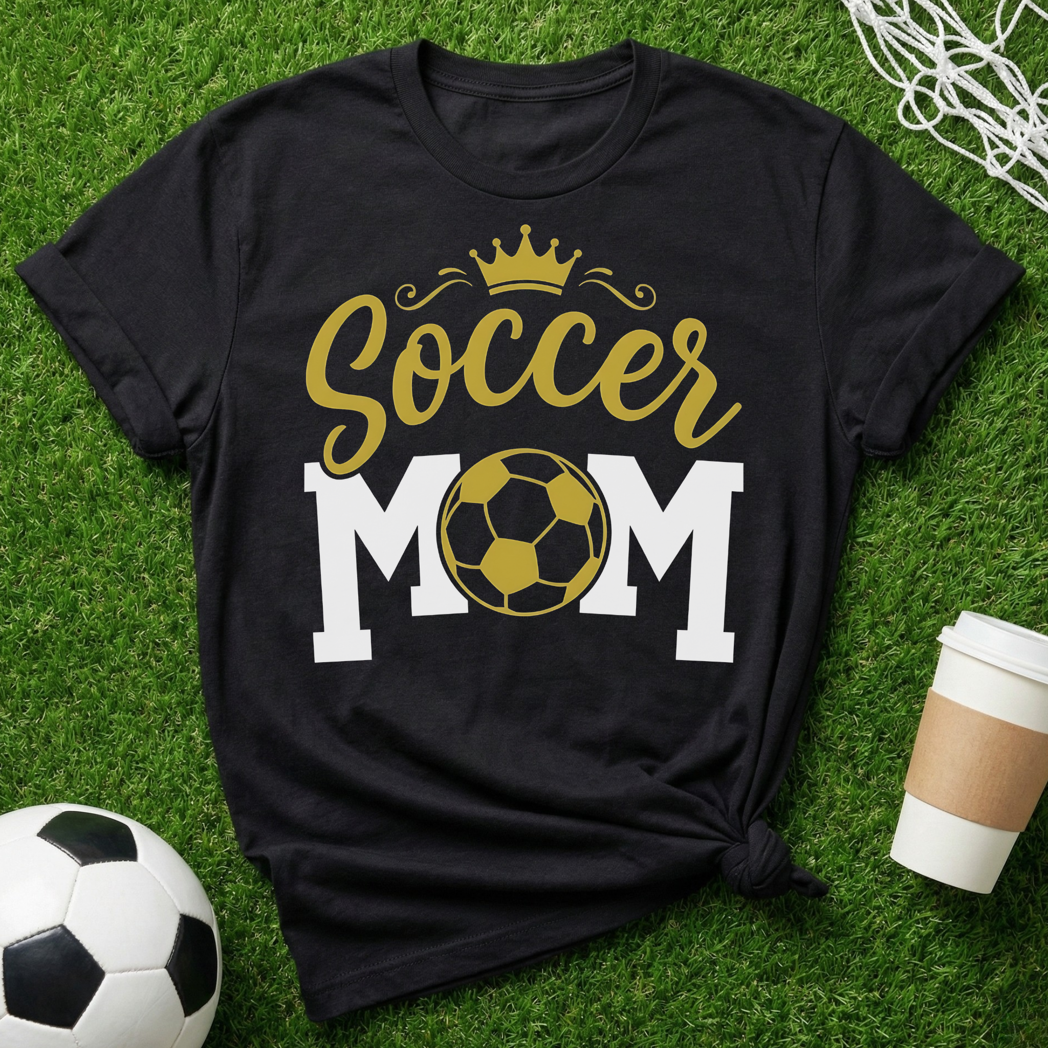 Soccer Mom Queen T-Shirt