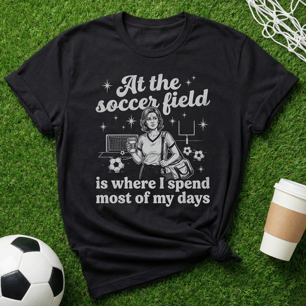 At The Soccer Field T-Shirt