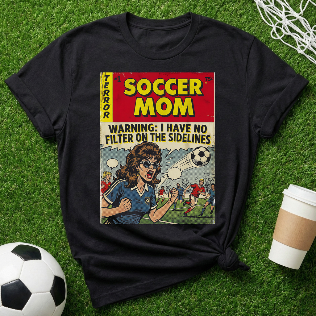 Warning Soccer Mom T-Shirt
