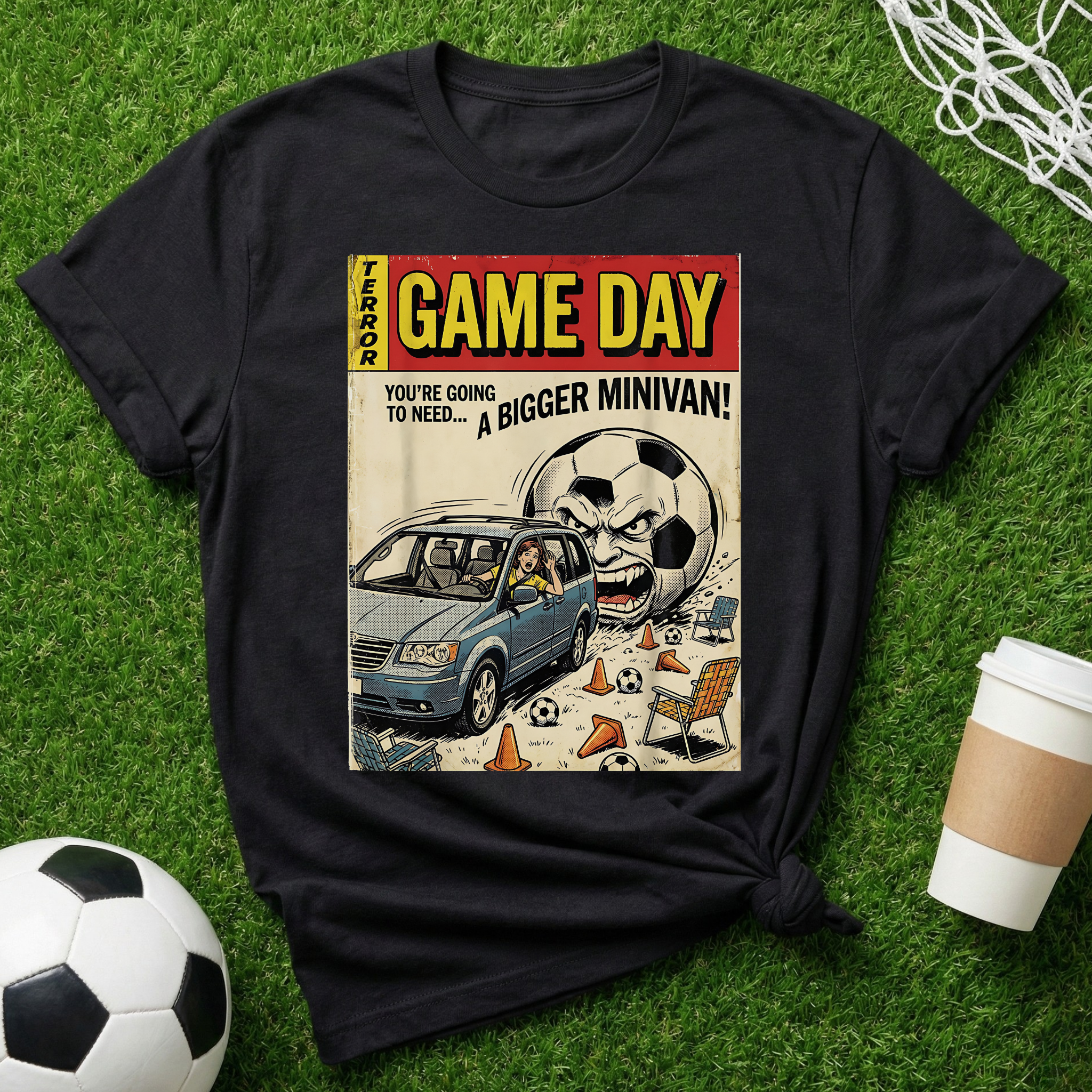 Game Day Minivan T-Shirt