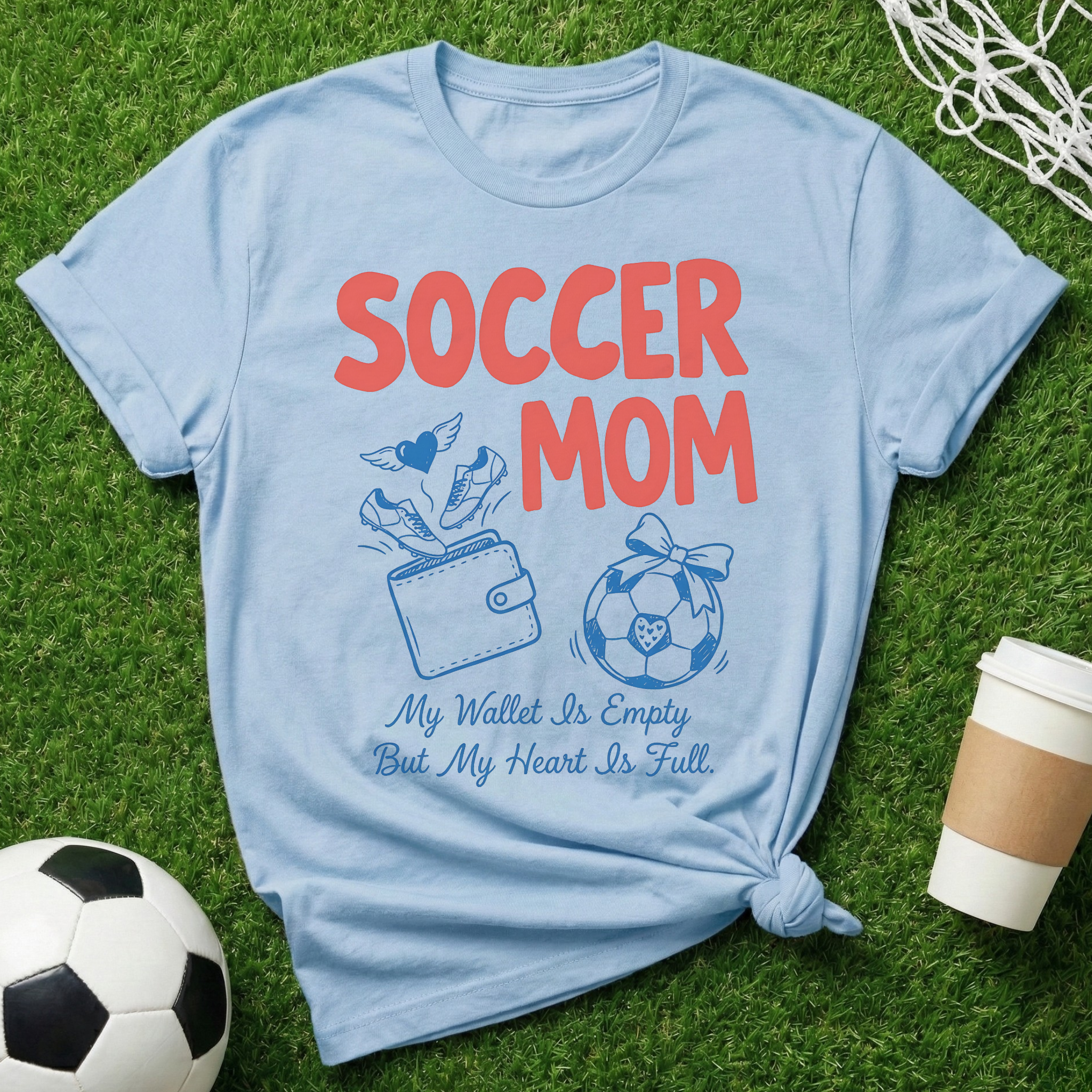 Soccer Mom Wallet T-Shirt