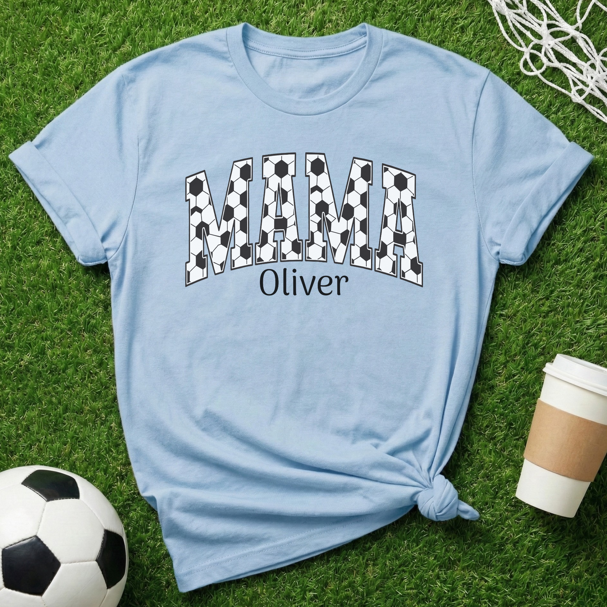 Personalized Soccer Mom T-Shirt