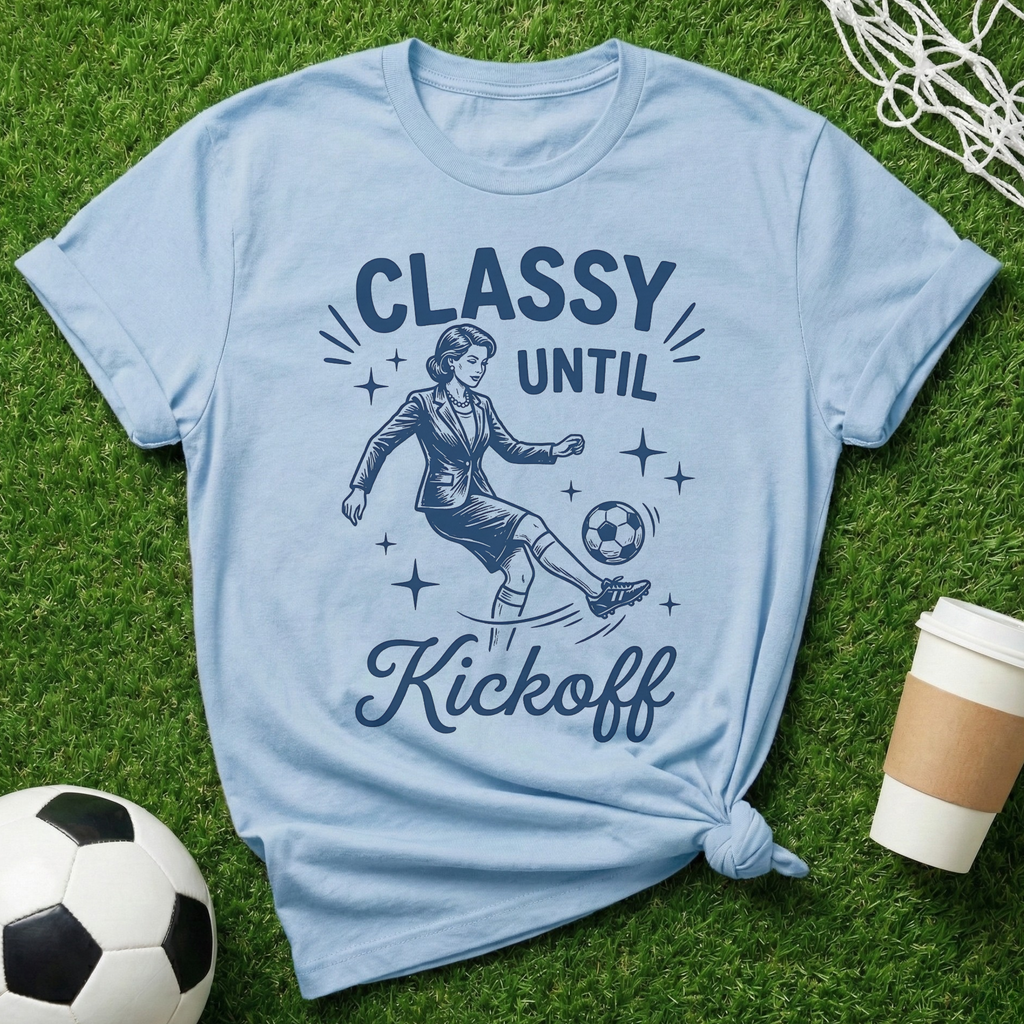 Classy Until Kickoff T-Shirt