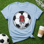 Personalized Number Soccer Mom T-Shirt