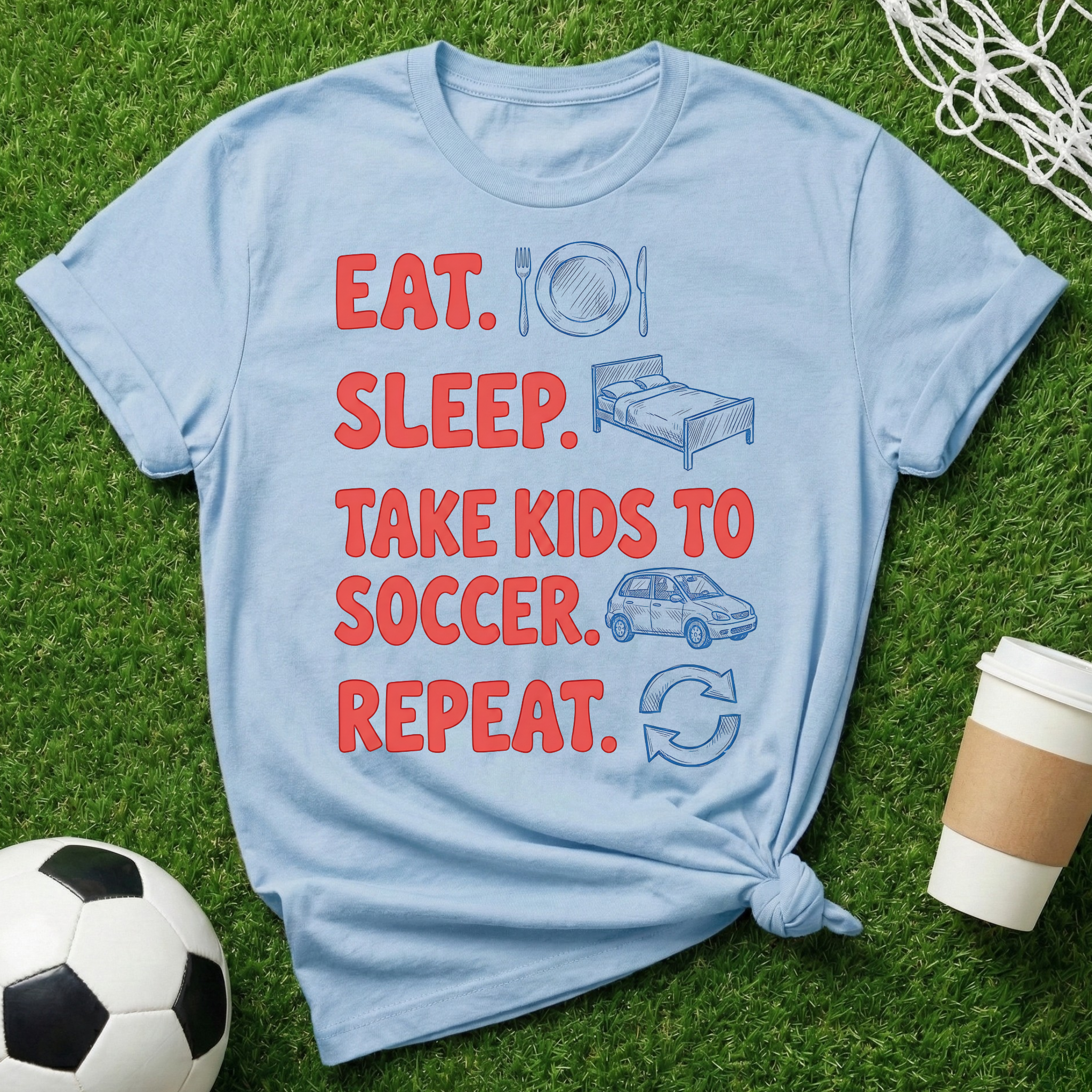 Eat Sleep Repeat T-Shirt
