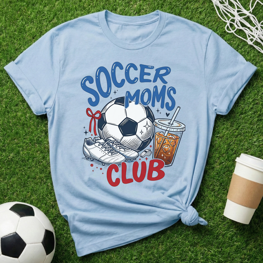 Soccer Moms Club T-Shirt