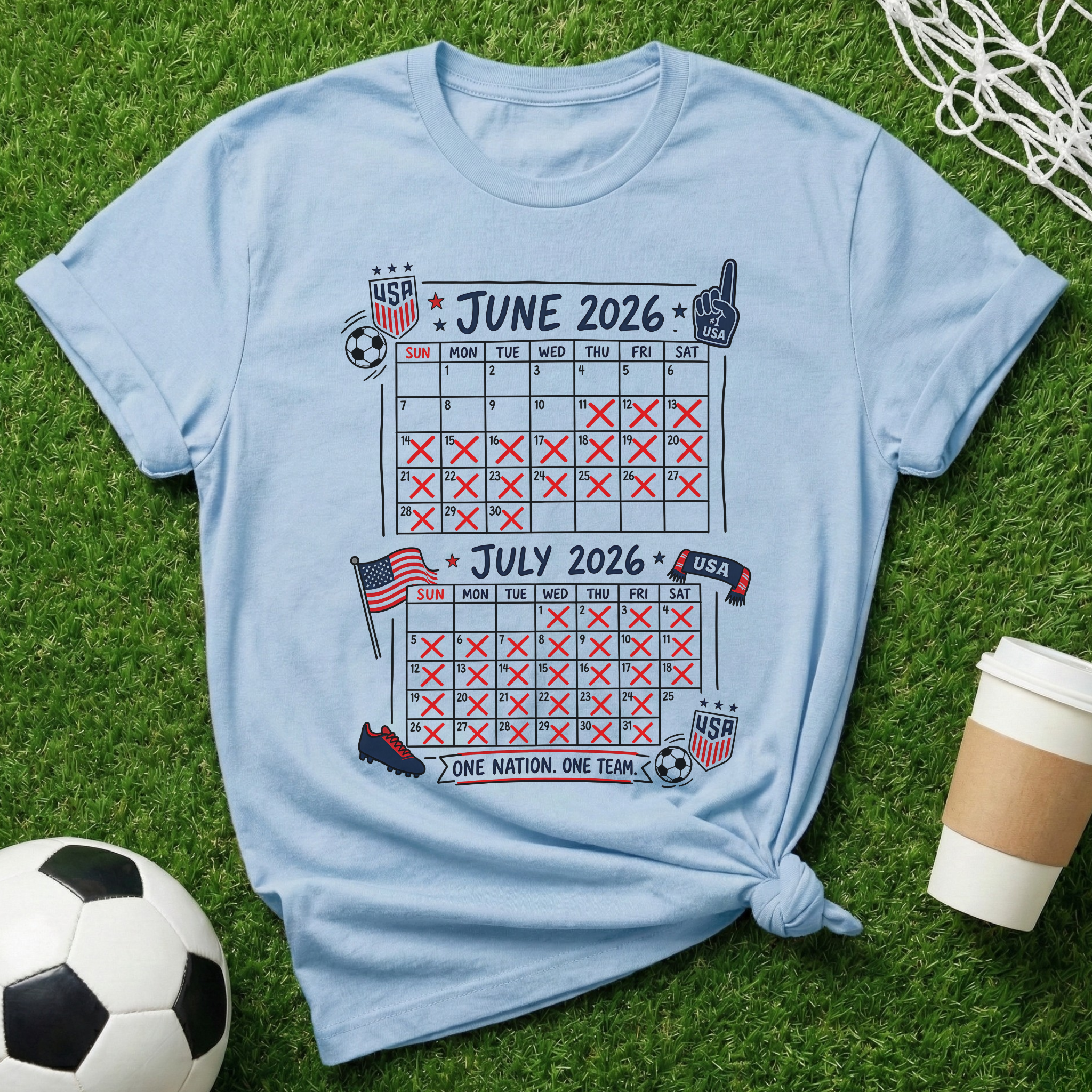 Summer Calendar T-Shirt