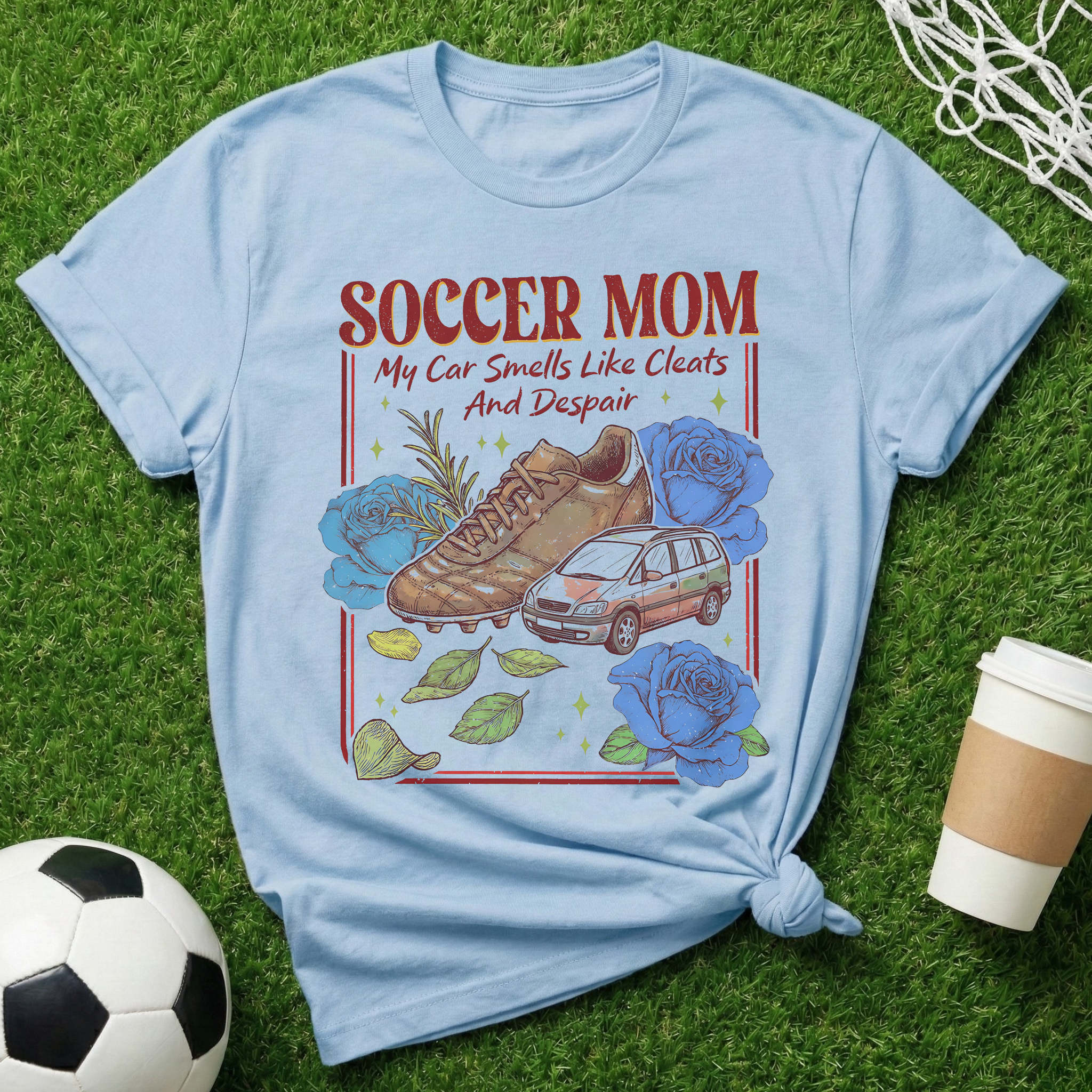 Vintage Soccer Mom Car T-Shirt