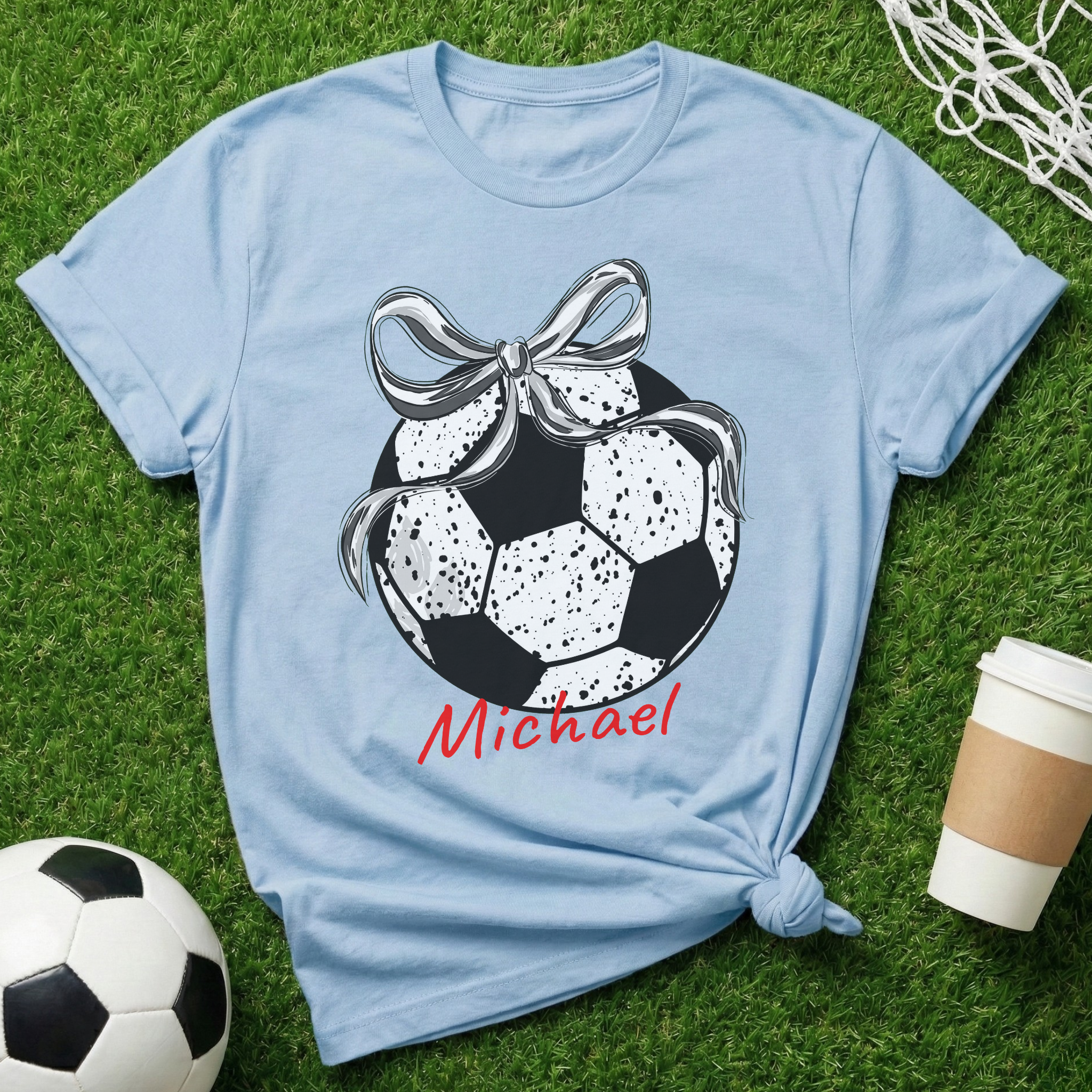 Personalized Soccer Mom T-Shirt