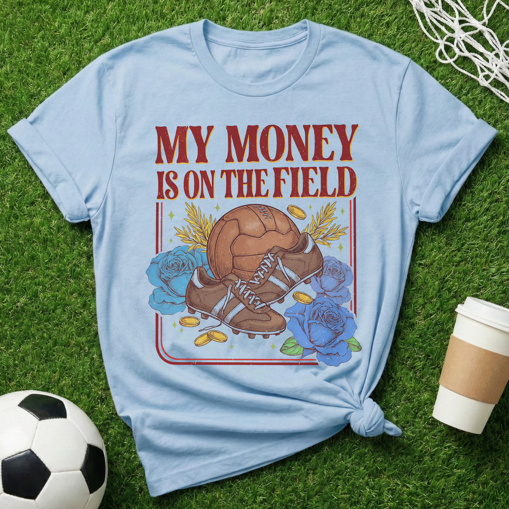 Vintage Soccer Money T-Shirt