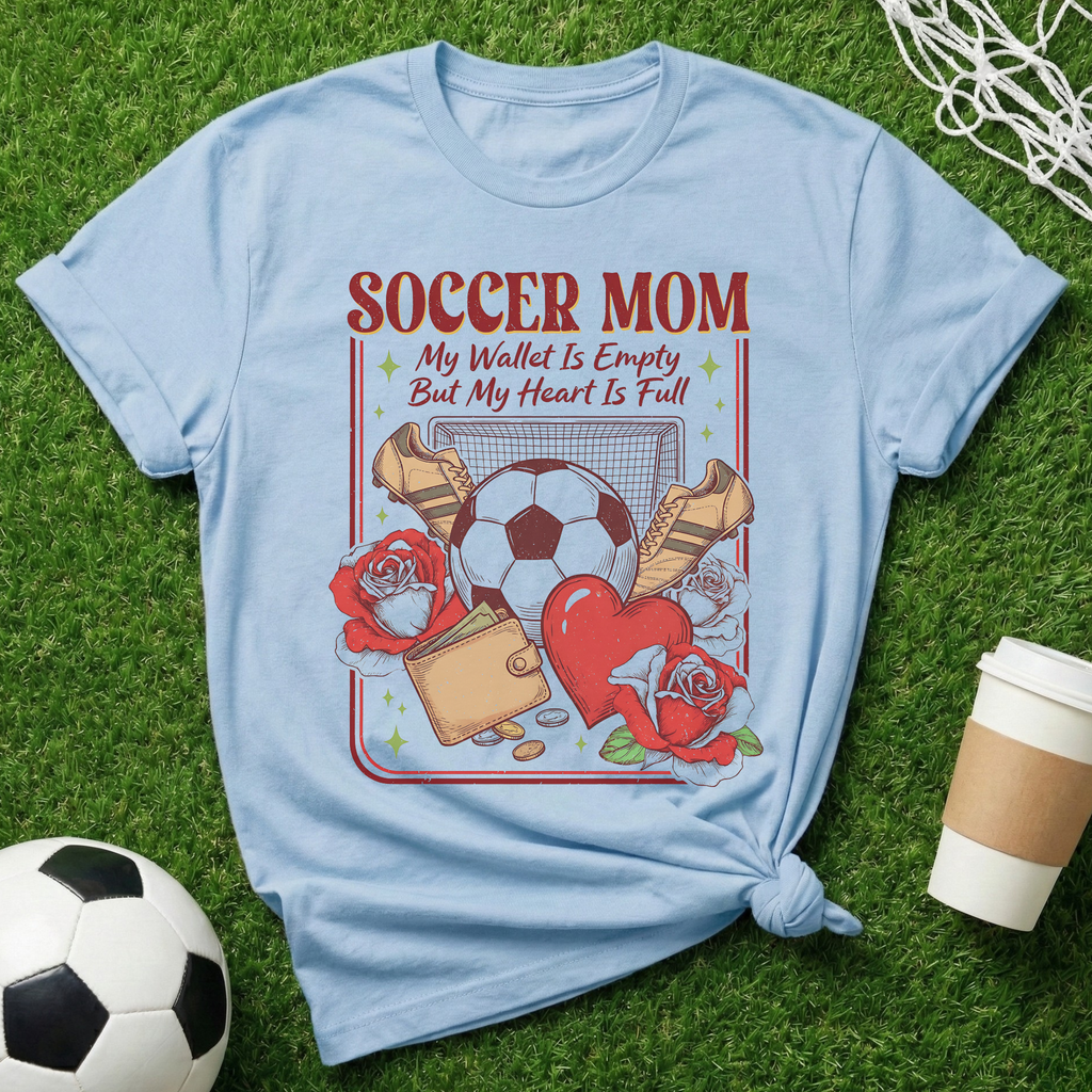 Vintage Soccer Mom Wallet T-Shirt