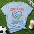 Soccer Mom Heart T-Shirt
