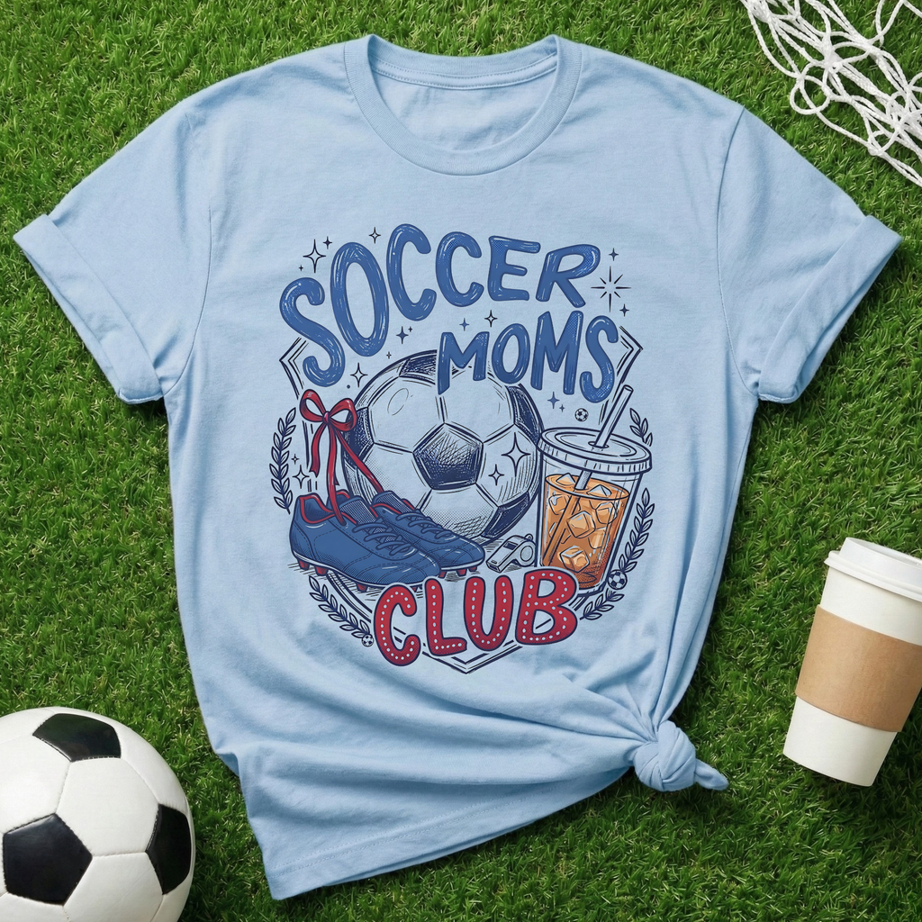 Soccer Moms Club T-Shirt