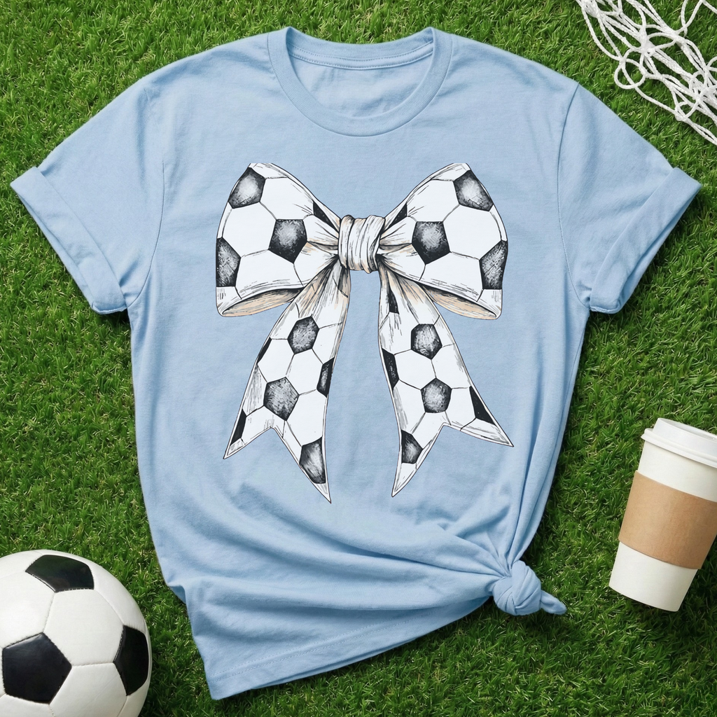 Soccer Bow T-Shirt