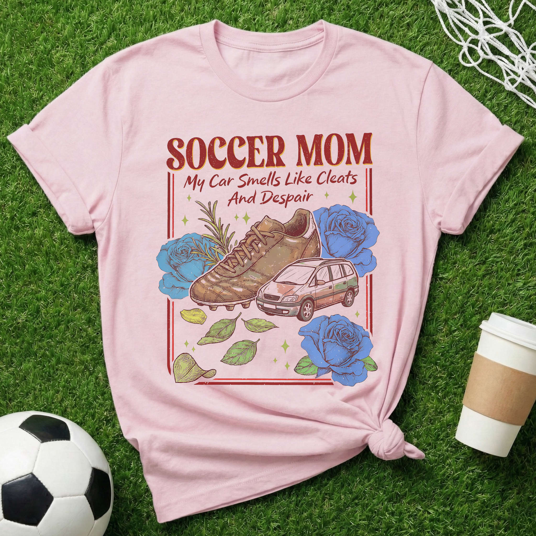 Vintage Soccer Mom Car T-Shirt