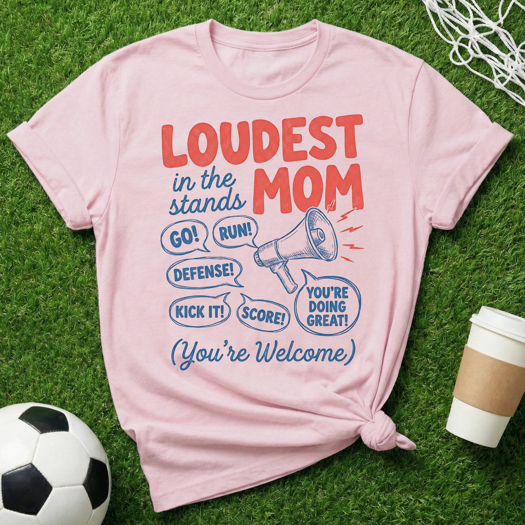 Loudest Mom T-Shirt