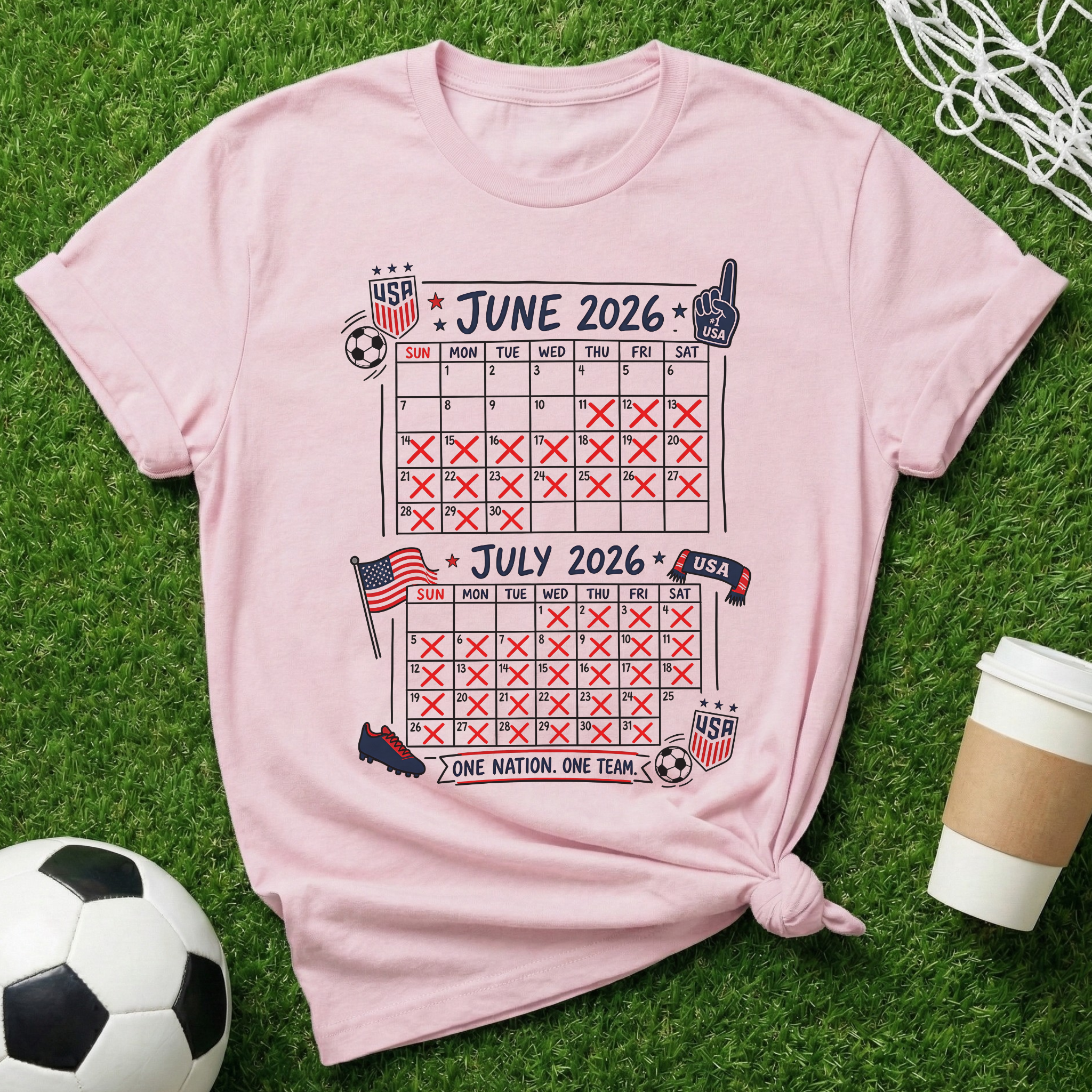 Summer Calendar T-Shirt