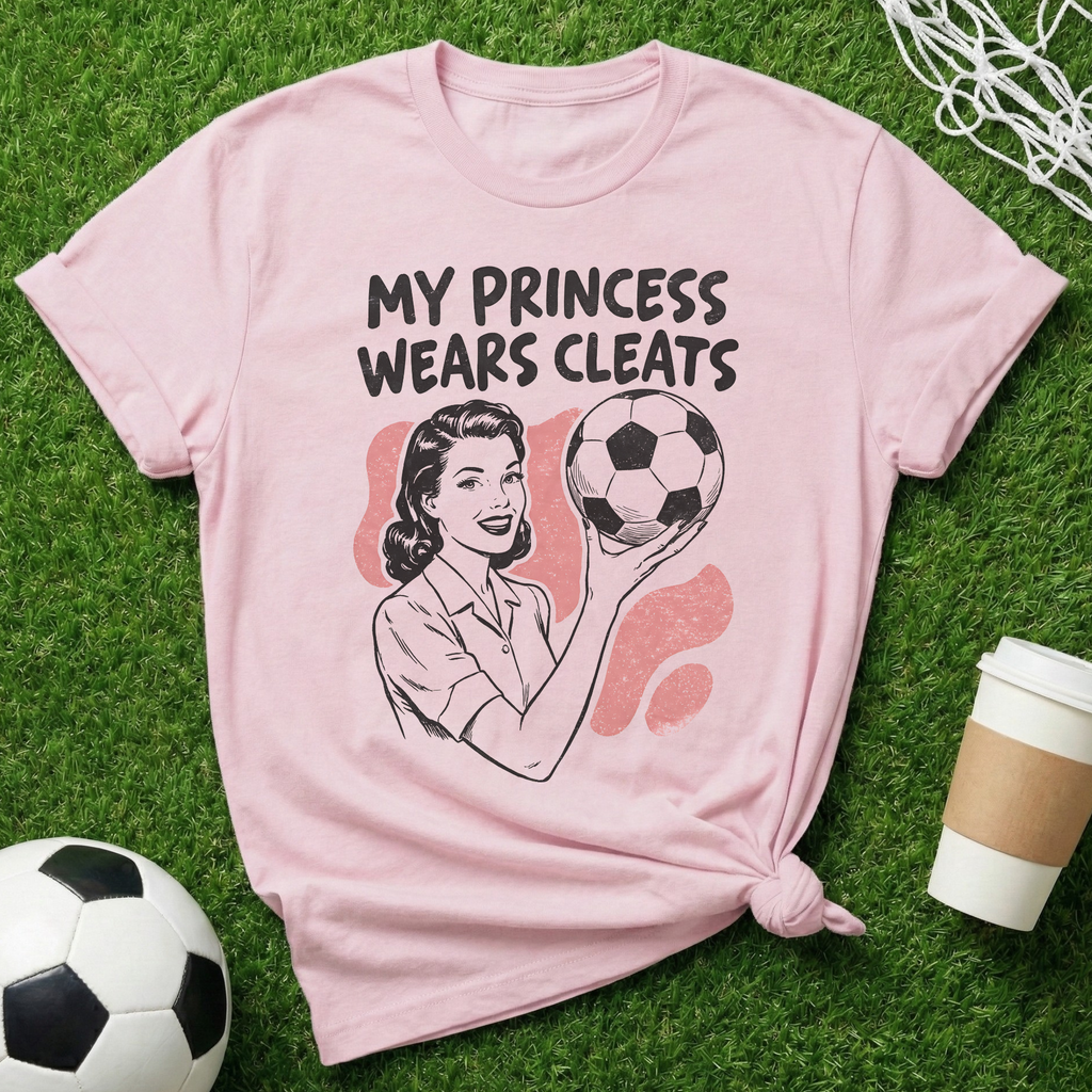 My Princess Wears Cleats T-Shirt