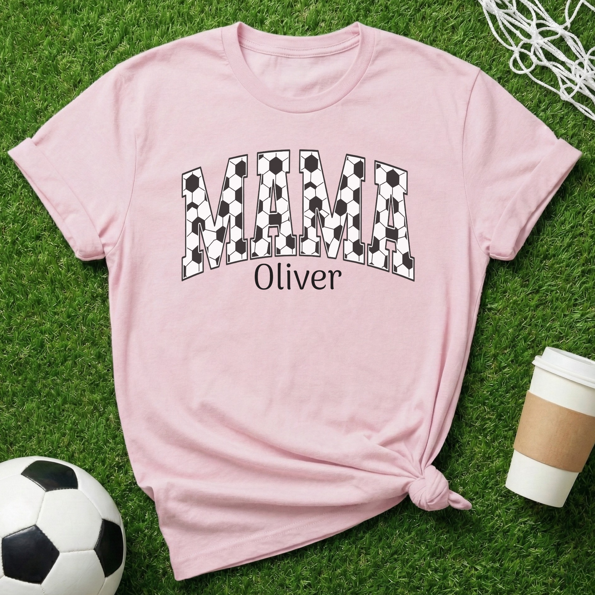 Personalized Soccer Mom T-Shirt