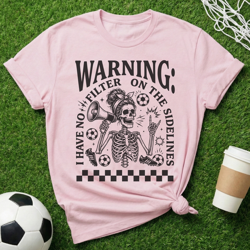 Warning Skeleton T-Shirt