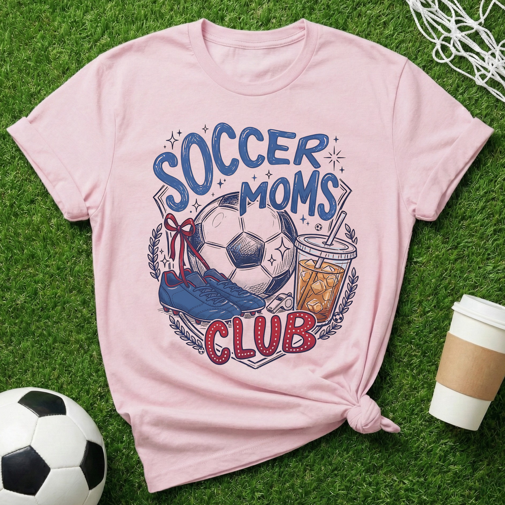 Soccer Moms Club T-Shirt