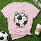 Personalized Soccer Mom T-Shirt