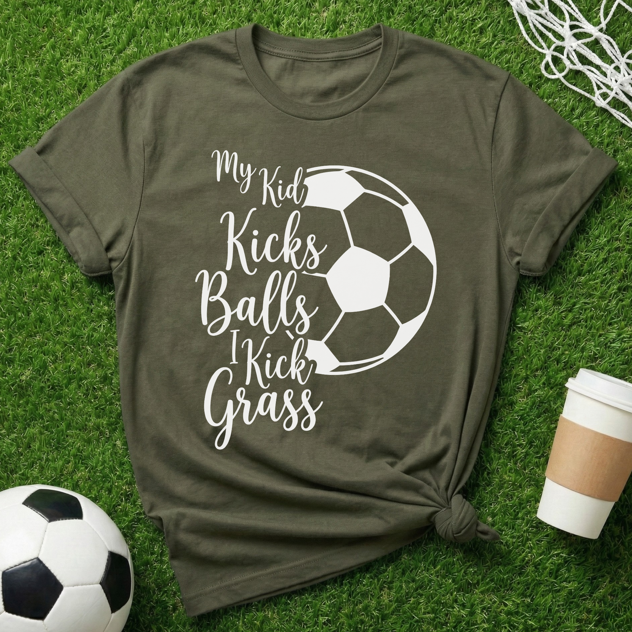 I Kick Grass T-Shirt