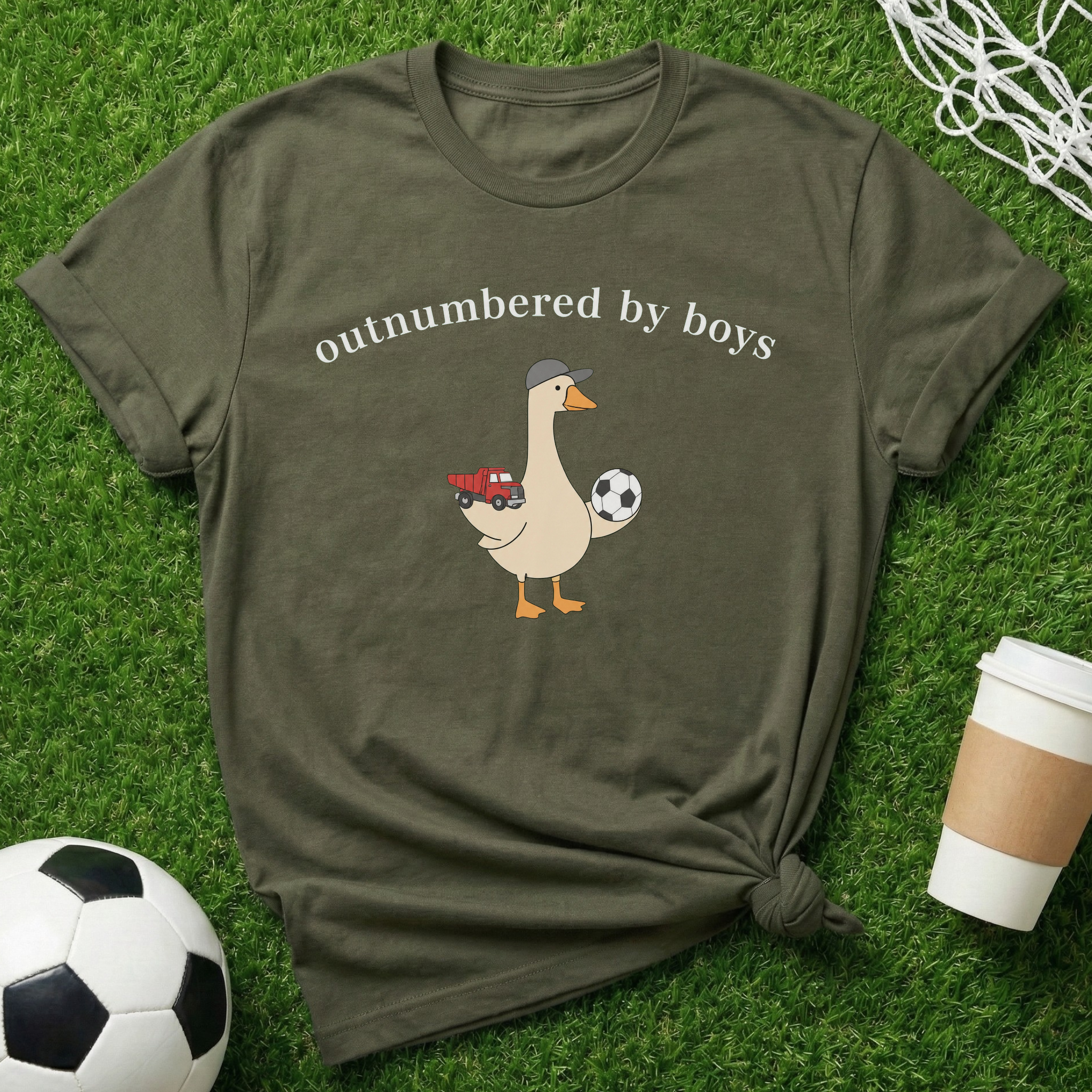 Outnumbered by BOYS T-Shirt