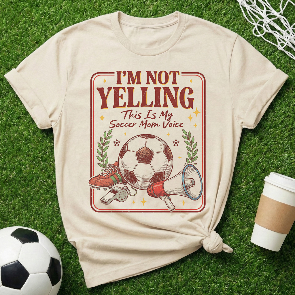 Vintage I'm Not Yelling T-Shirt
