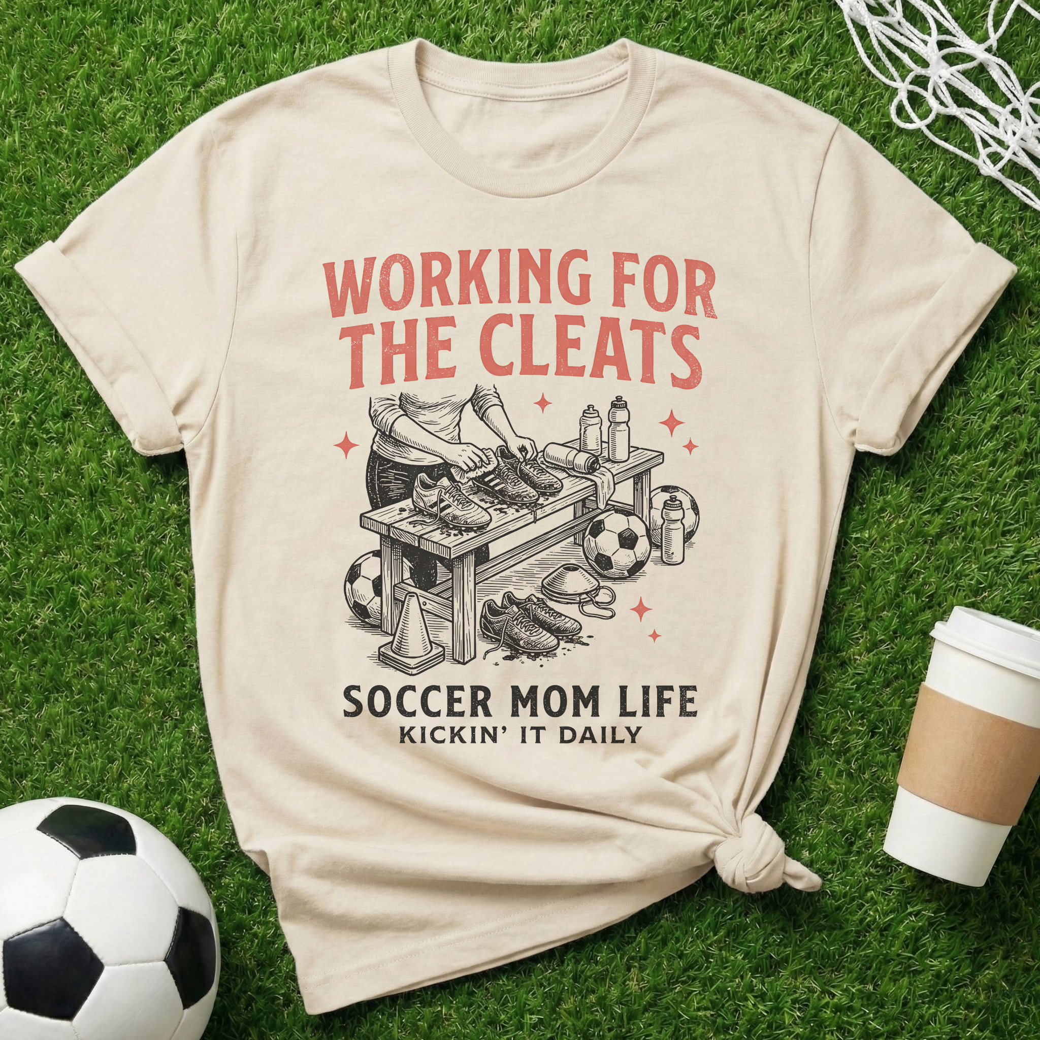 Working Soccer Mom T-Shirt