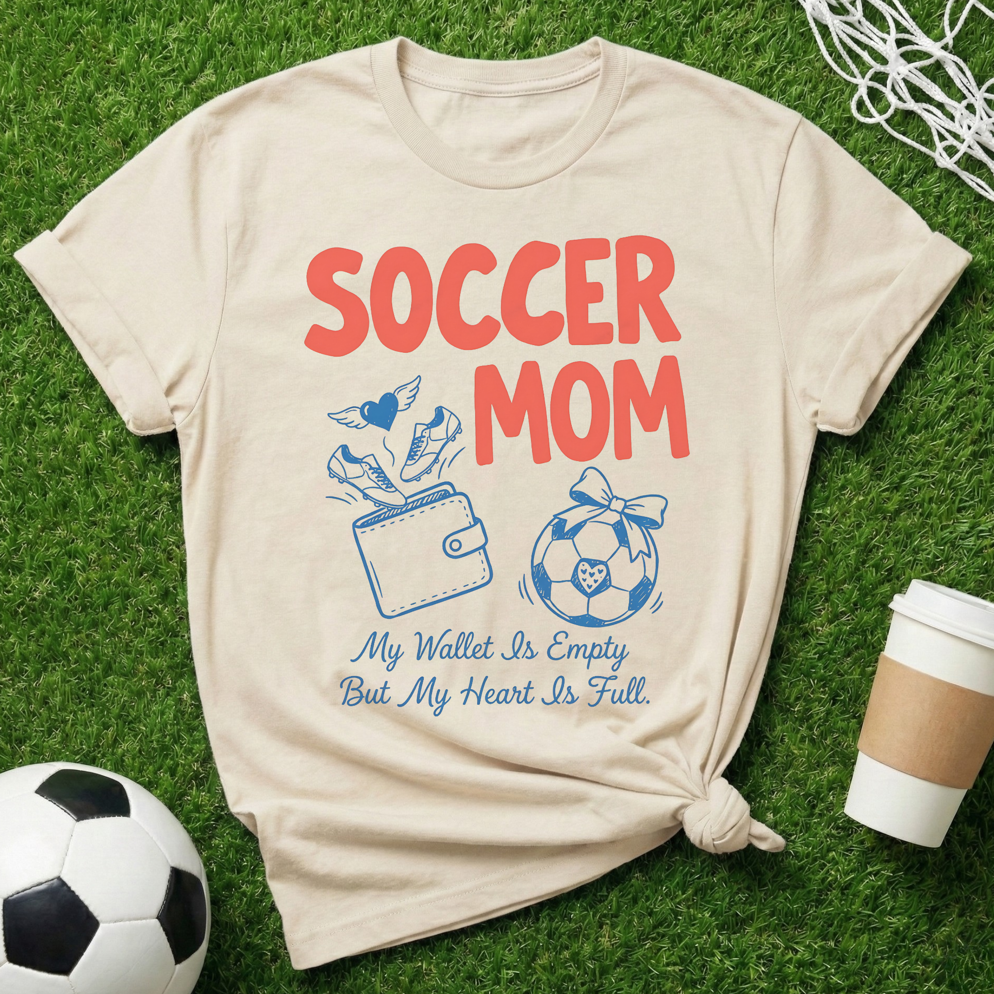 Soccer Mom Wallet T-Shirt