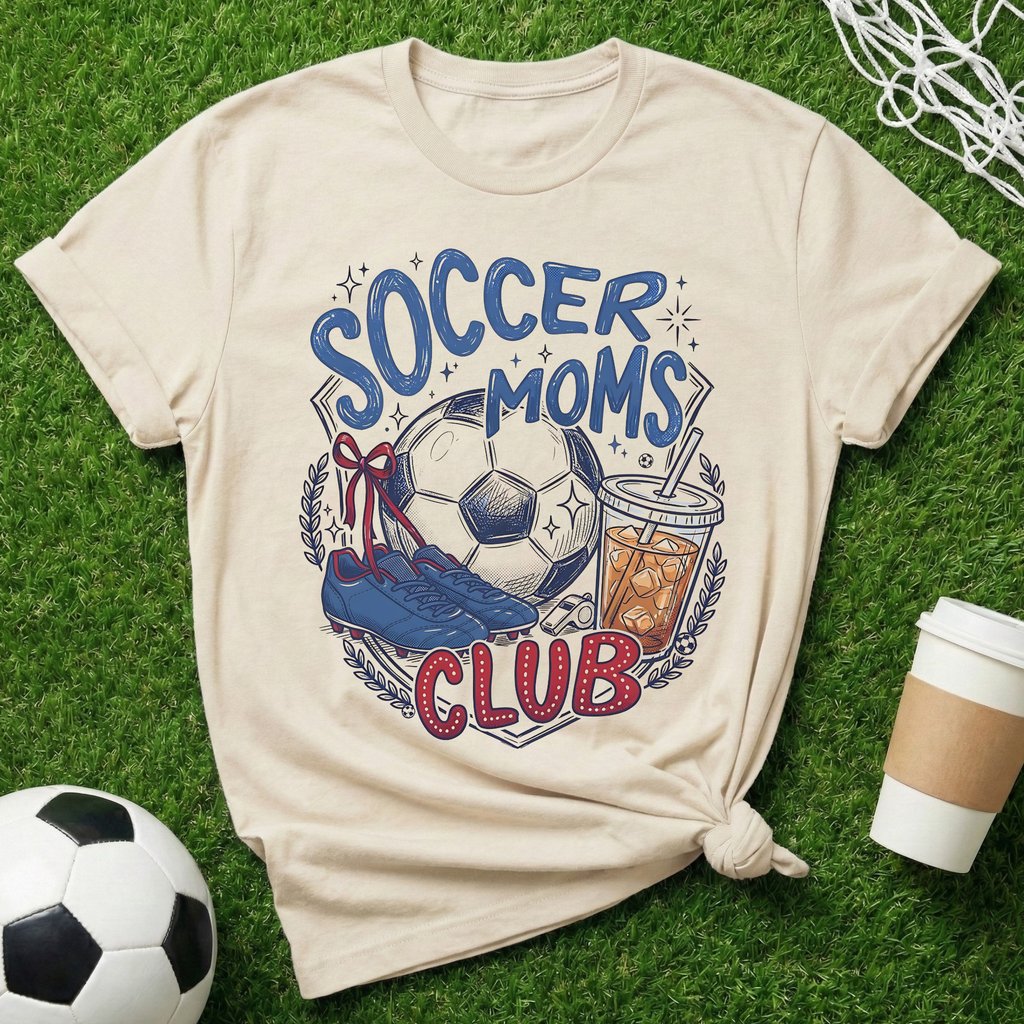 Soccer Moms Club T-Shirt