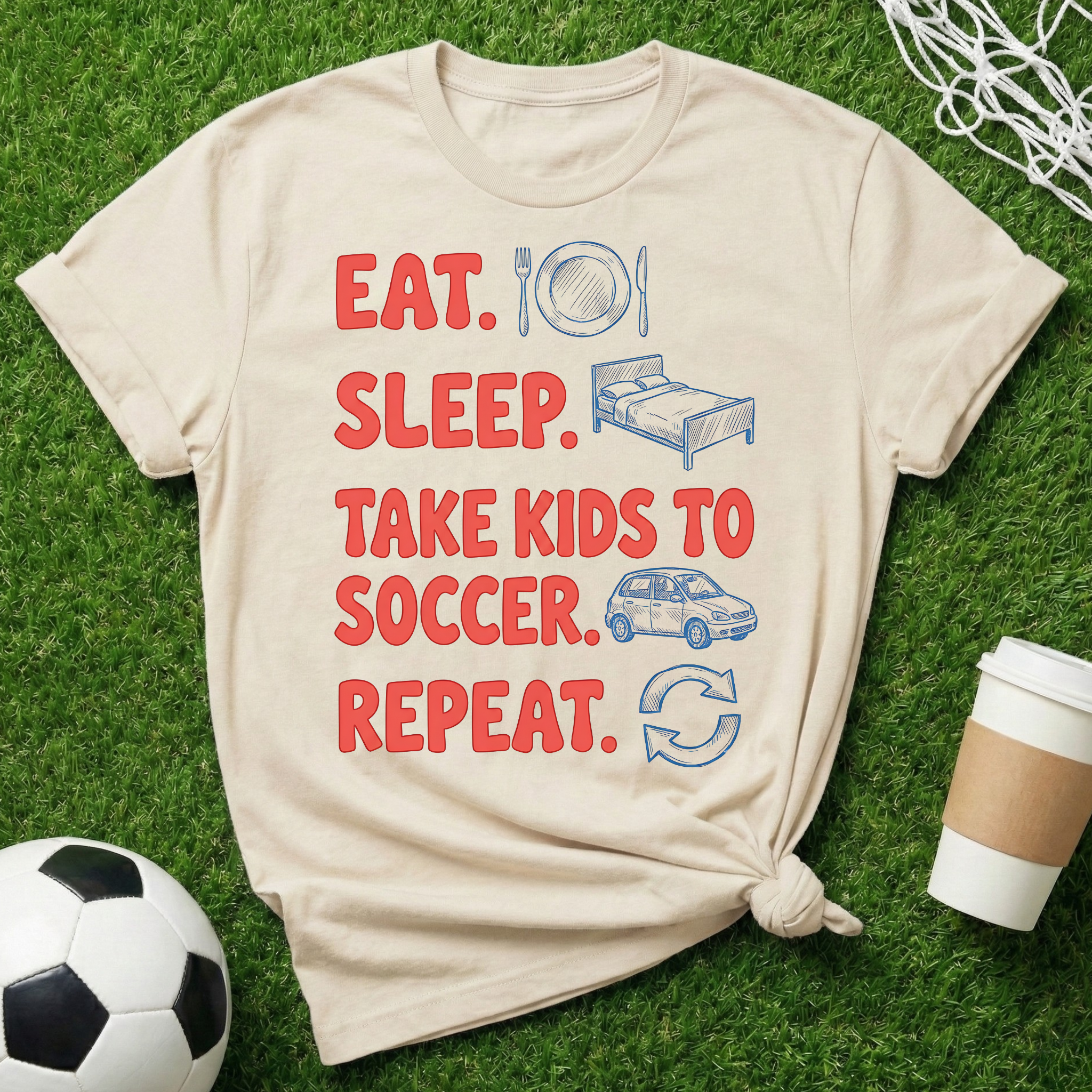Eat Sleep Repeat T-Shirt