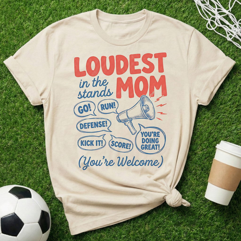 Loudest Mom T-Shirt