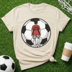 Personalized Number Soccer Mom T-Shirt