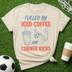 Iced Coffee Soccer Mom T-Shirt