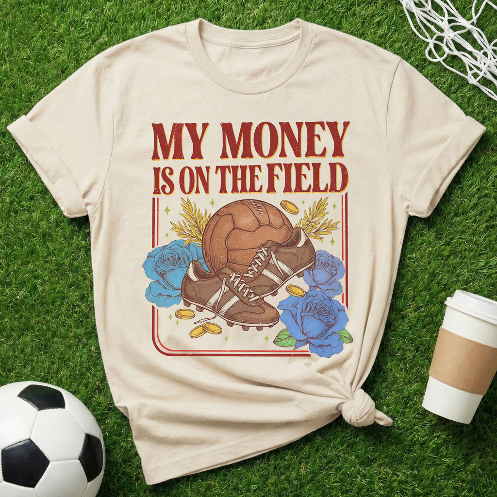 Vintage Soccer Money T-Shirt