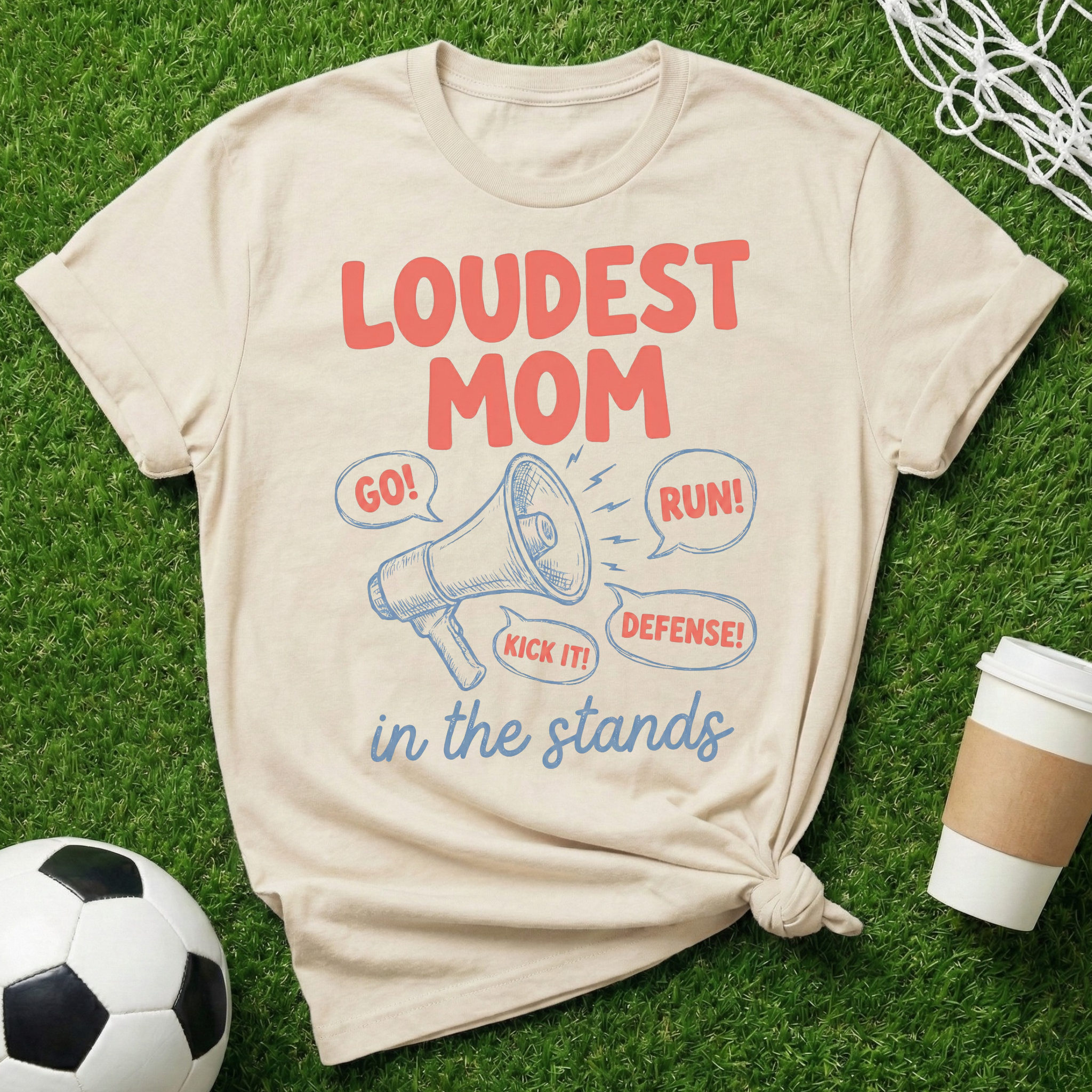 Loudest Mom In The Stands T-Shirt