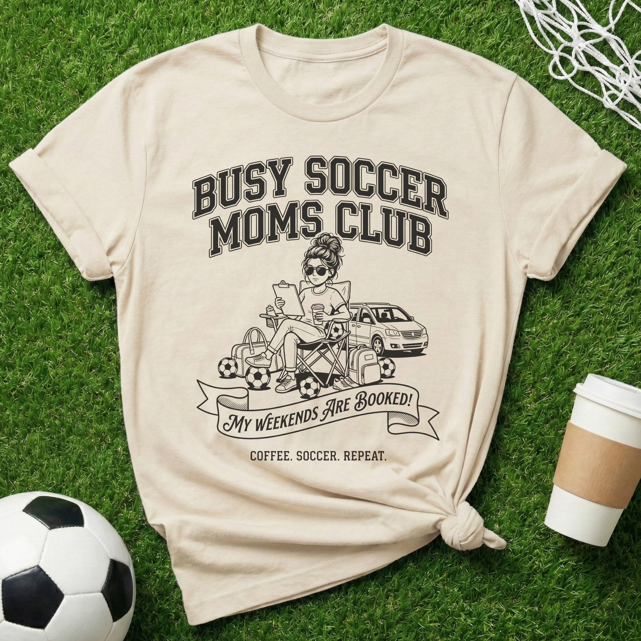 Busy Soccer Moms T-Shirt