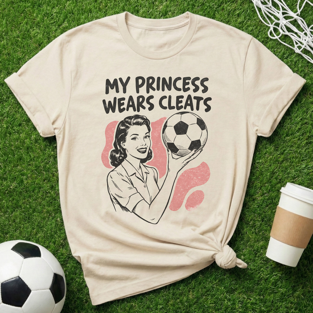 My Princess Wears Cleats T-Shirt