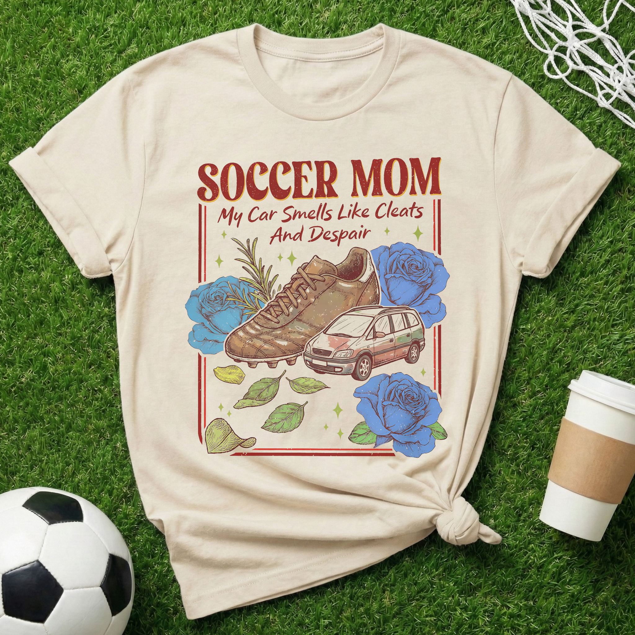 Vintage Soccer Mom Car T-Shirt