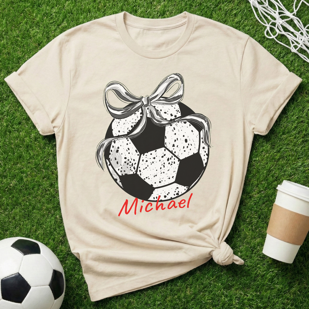 Personalized Soccer Mom T-Shirt