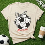 Personalized Soccer Mom T-Shirt