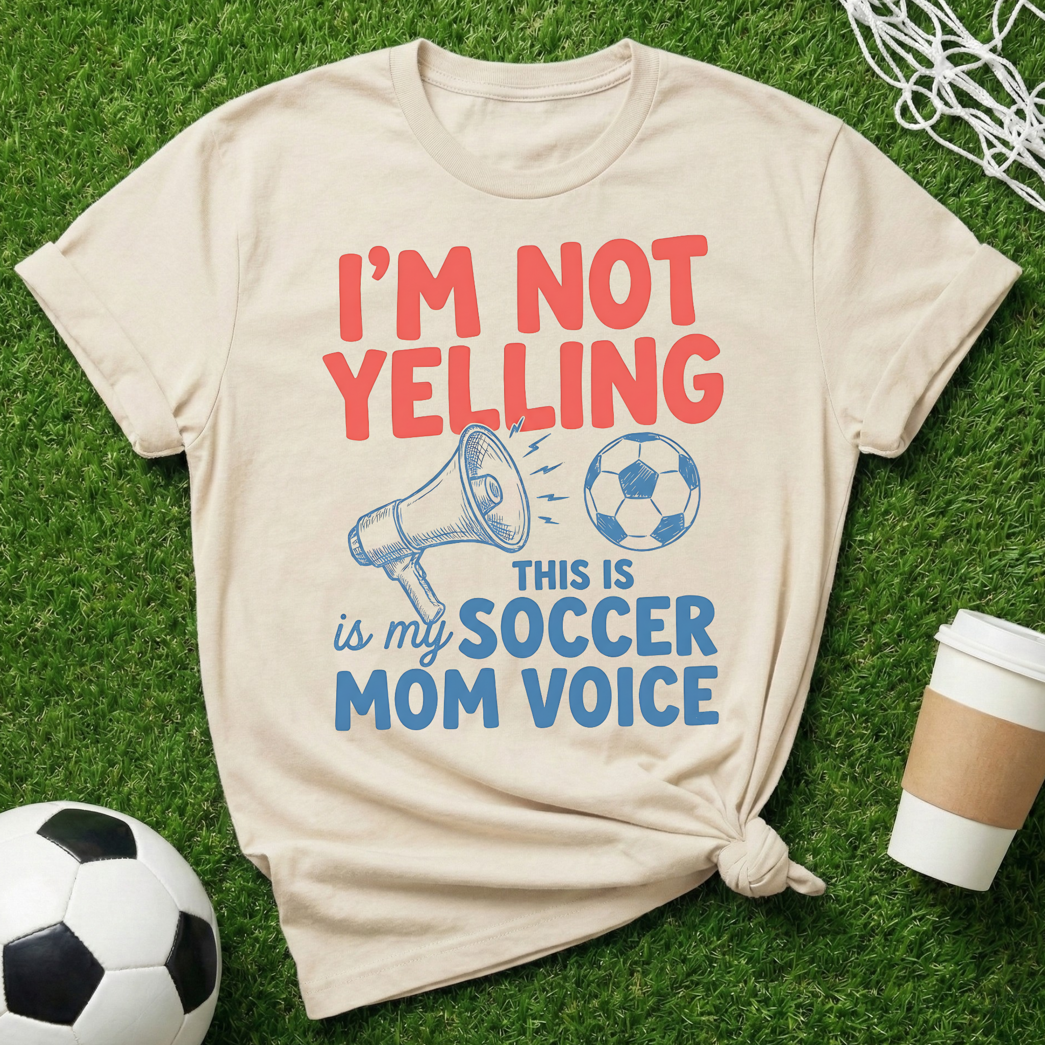 Yelling Soccer Mom T-Shirt