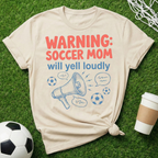 Warning Will Yell Loudly T-Shirt