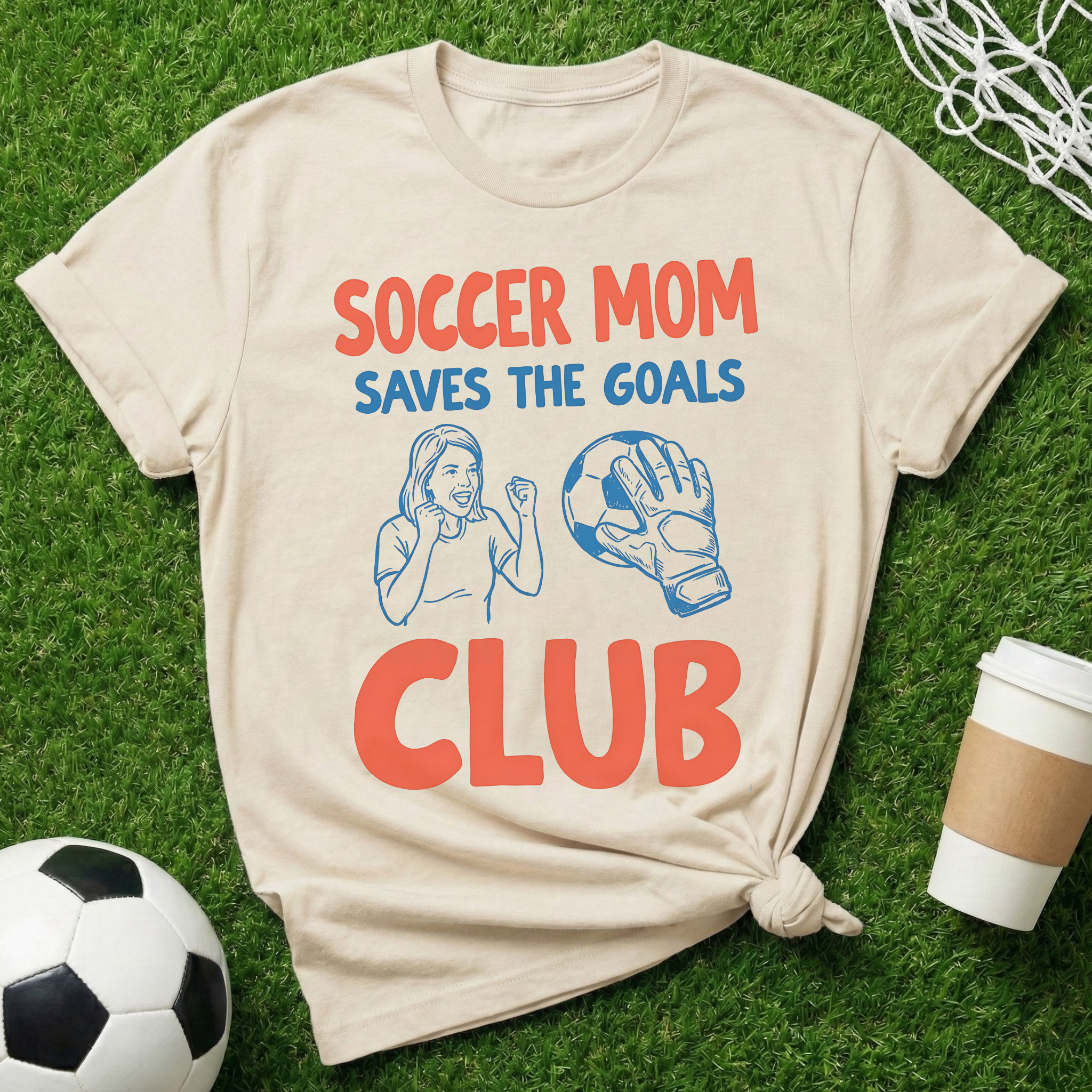 Soccer Mom Club T-Shirt